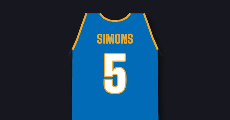 Anfernee Simons of the 76ers