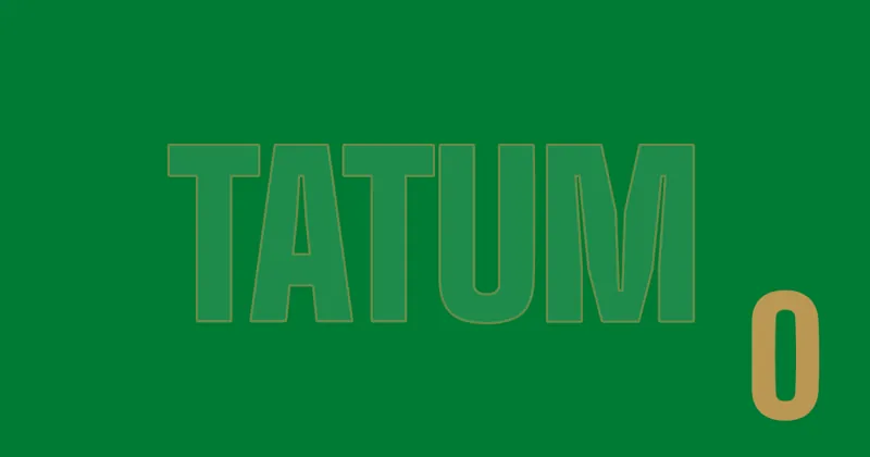 Jayson Tatum of the Celtics