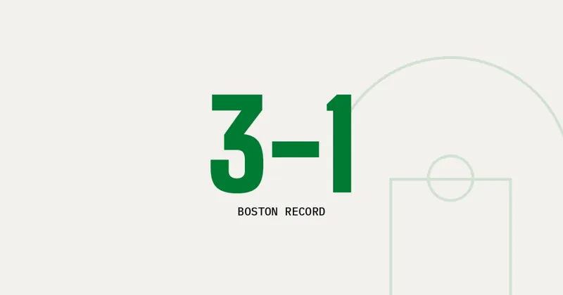 3-1: Boston record