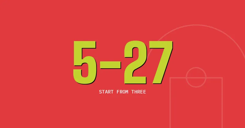5-27: Start from three
