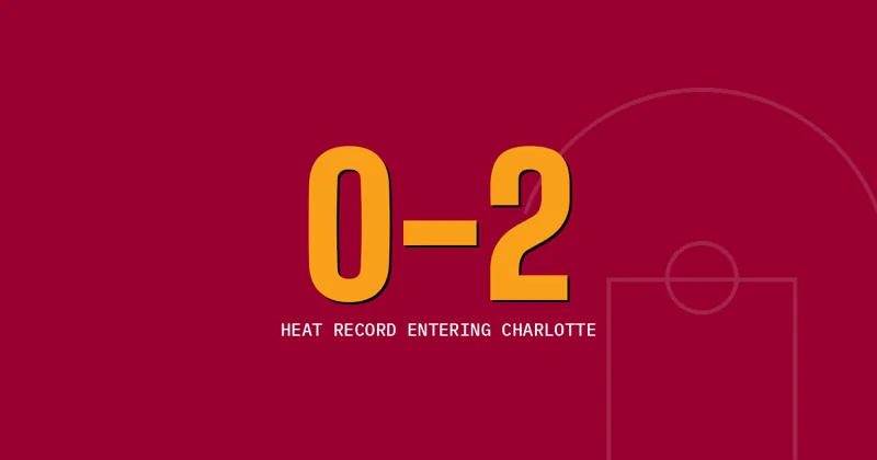 0-2: Heat record entering Charlotte