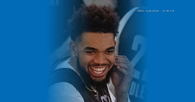 Karl-Anthony Towns of the Knicks