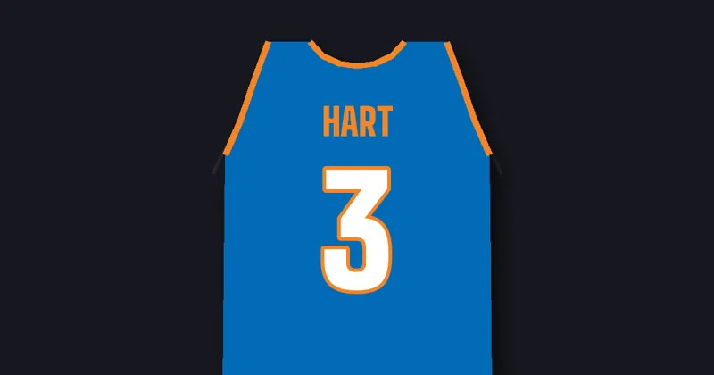 Josh Hart of the Knicks