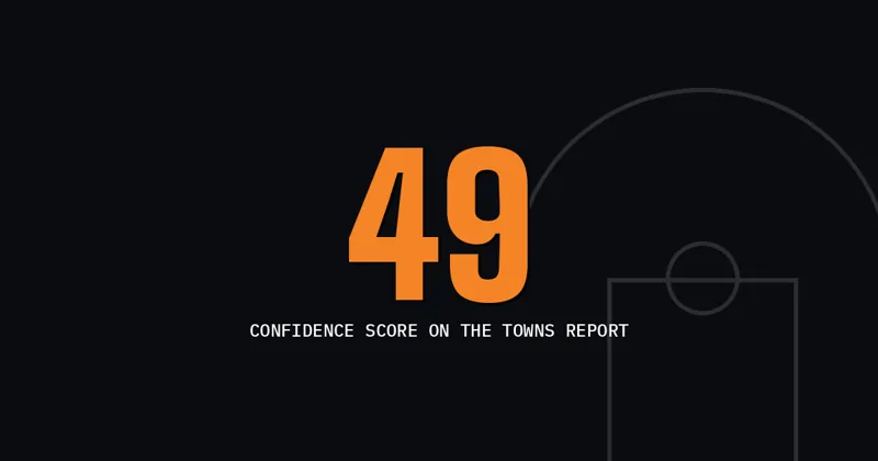 49: confidence score on the Towns report