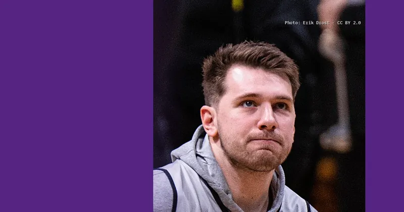 Luka Dončić of the Lakers