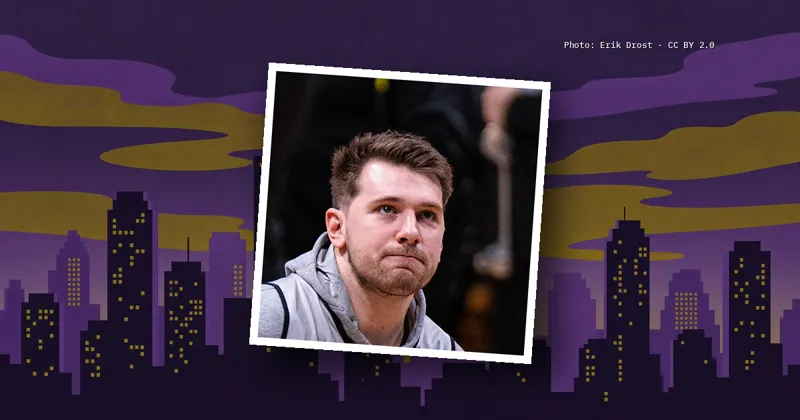 Luka Dončić of the Lakers