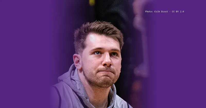 Luka Dončić of the Lakers