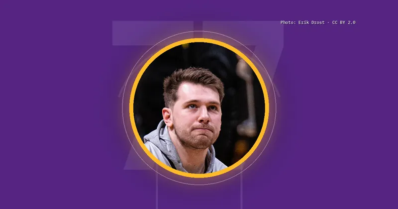 Luka Dončić of the Lakers