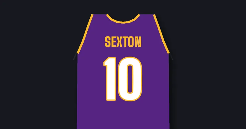 Collin Sexton of the Lakers