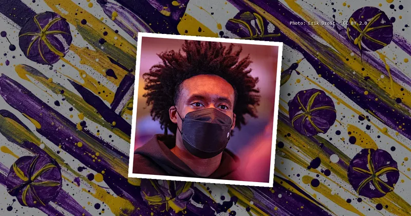 Collin Sexton of the Lakers