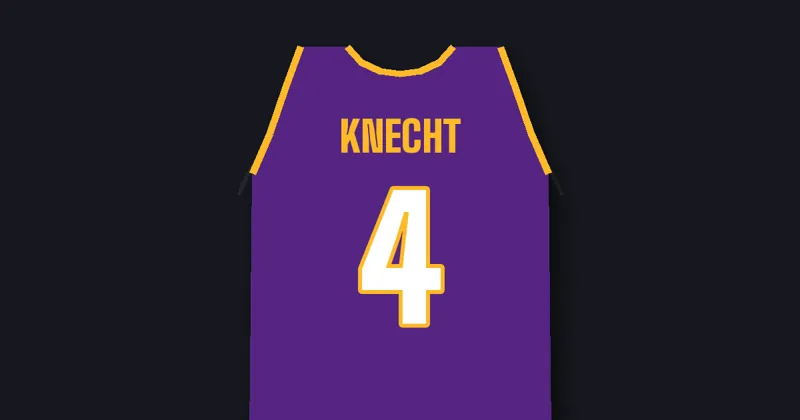 Dalton Knecht of the Lakers