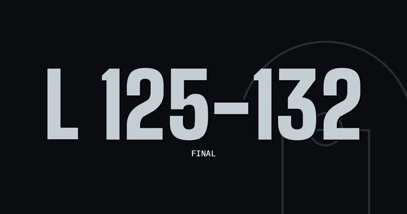 L 125-132: Final