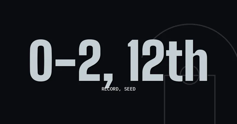 0-2, 12th: Record, seed