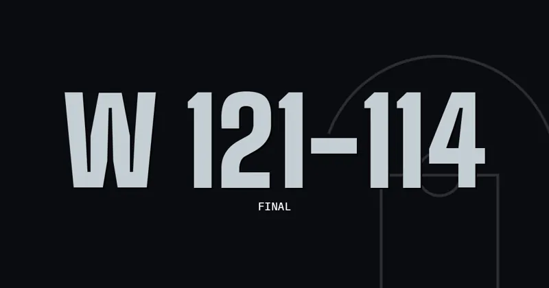 W 121-114: Final