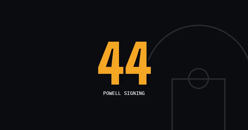 44: Powell Signing