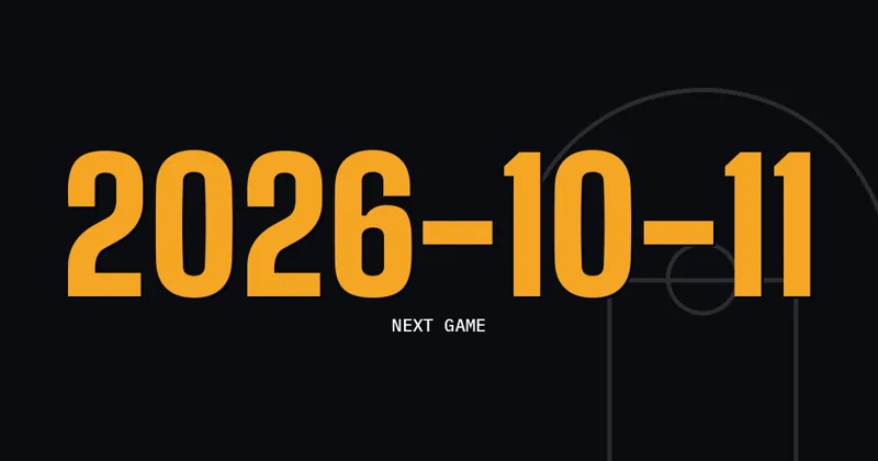 2026-10-11: Next Game