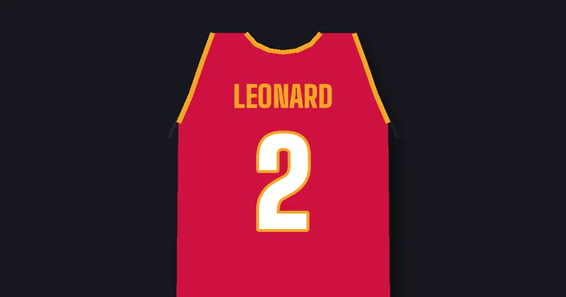 Kawhi Leonard, Raptors Nightly illustration