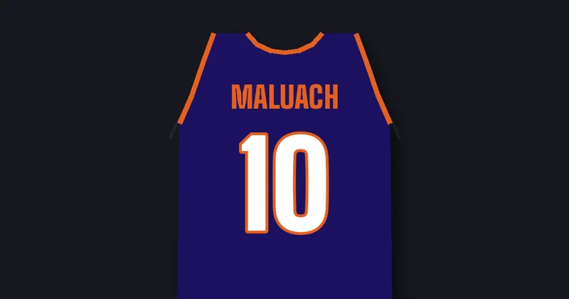 Khaman Maluach of the Suns