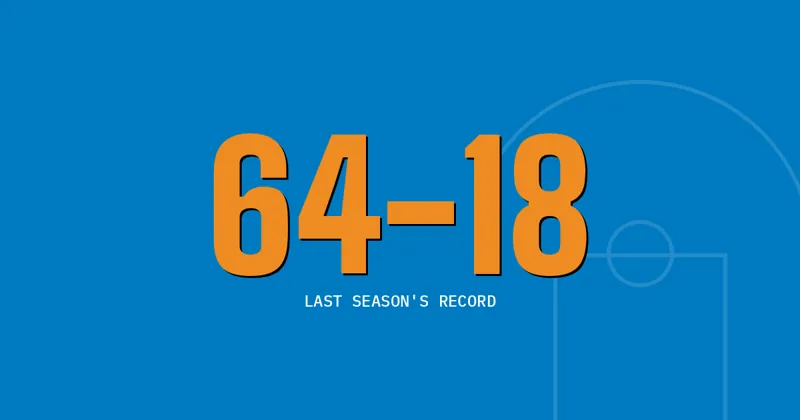 64-18: Last Season's Record