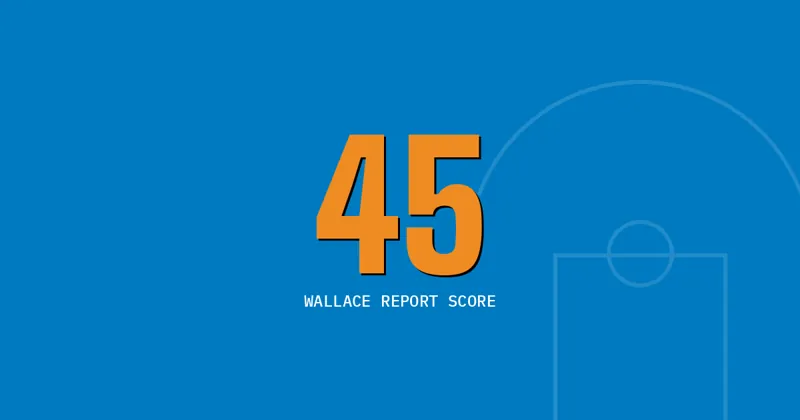 45: Wallace report score
