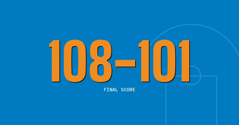 108-101: Final score