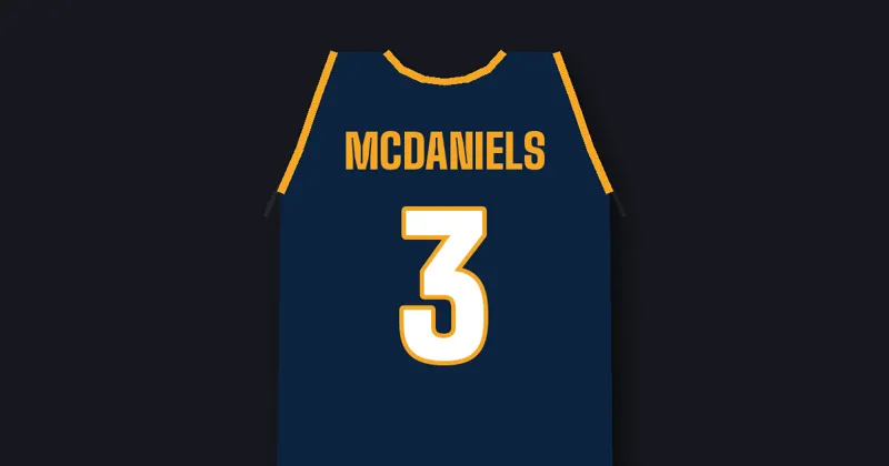 Jaden McDaniels of the Timberwolves