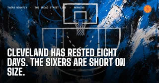 Cleveland Has Rested Eight Days. The Sixers Are Short on Size.