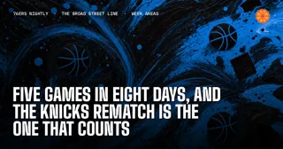 Five Games in Eight Days, and the Knicks Rematch Is the One That Counts