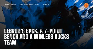 LeBron's Back, a 7-Point Bench and a Winless Bucks Team