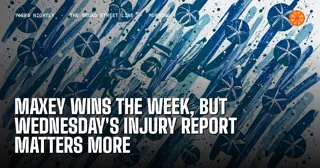 Maxey Wins the Week, but Wednesday's Injury Report Matters More