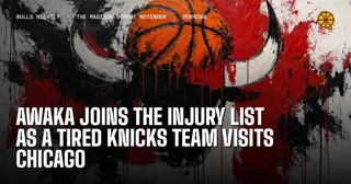 Awaka Joins the Injury List as a Tired Knicks Team Visits Chicago