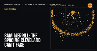 Sam Merrill: The Spacing Cleveland Can't Fake