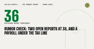 Rumor Check: Two Open Reports at 36, and a Payroll Under the Tax Line