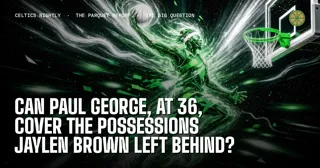 Can Paul George, at 36, Cover the Possessions Jaylen Brown Left Behind?