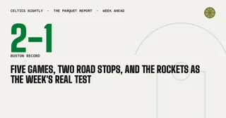 Five Games, Two Road Stops, and the Rockets as the Week's Real Test