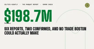 Six Reports, Two Confirmed, and No Trade Boston Could Actually Make