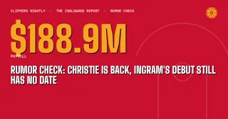 Rumor Check: Christie Is Back, Ingram's Debut Still Has No Date