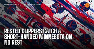 Rested Clippers Catch a Short-Handed Minnesota on No Rest