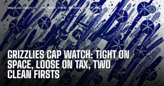 Grizzlies Cap Watch: Tight on Space, Loose on Tax, Two Clean Firsts