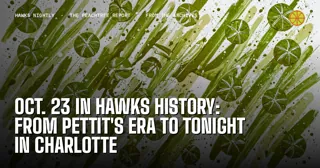 Oct. 23 in Hawks History: From Pettit's Era to Tonight in Charlotte