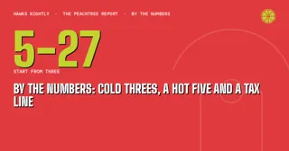 By the Numbers: Cold Threes, a Hot Five and a Tax Line