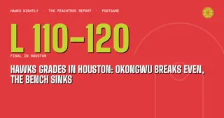 Hawks Grades in Houston: Okongwu Breaks Even, the Bench Sinks
