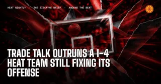 Trade Talk Outruns a 1-4 Heat Team Still Fixing Its Offense