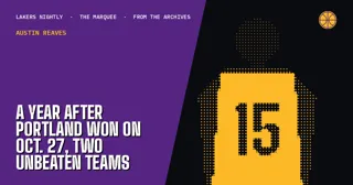 A Year After Portland Won on Oct. 27, Two Unbeaten Teams Meet Again