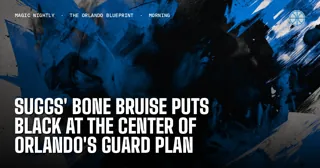 Suggs' bone bruise puts Black at the center of Orlando's guard plan