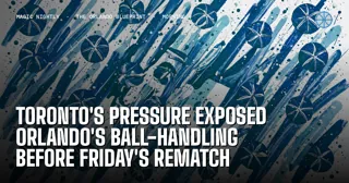 Toronto's pressure exposed Orlando's ball-handling before Friday's rematch