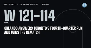 Orlando answers Toronto's fourth-quarter run and wins the rematch