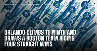 Orlando climbs to ninth and draws a Boston team riding four straight wins