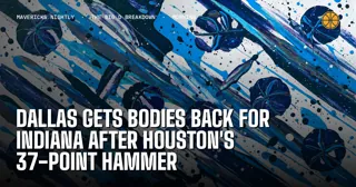 Dallas Gets Bodies Back For Indiana After Houston's 37-Point Hammer
