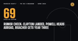 Rumor Check: Clayton Landed, Powell Heads Abroad, Risacher Gets Year Three